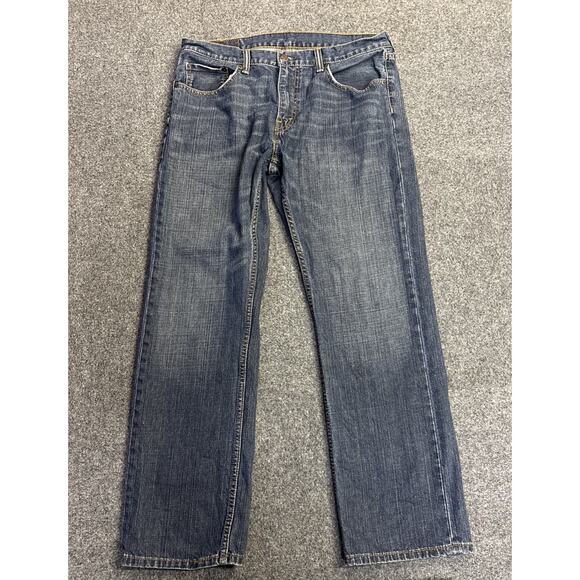 Levi's 559 Mens 34x30 Straight Leg Dark Wash Denimi Jeans - Picture 1 of 7